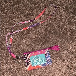vera bradley lanyard